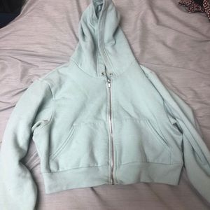 Cropped hoodie